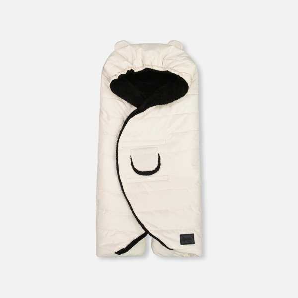 Snugly Baby Wrap Designed For Car Seat And Stroller Off-White