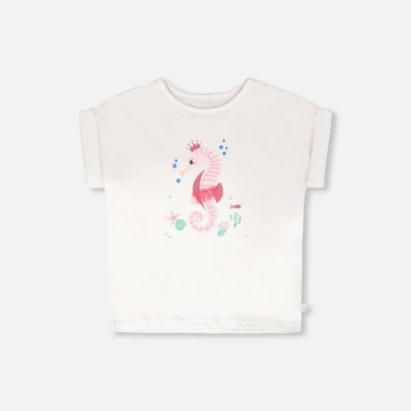 Organic Cotton Jersey T-Shirt White