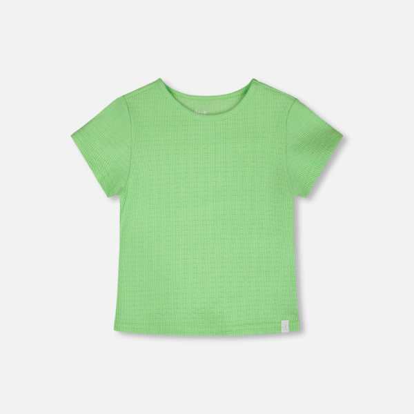 Crinkle Jersey T-Shirt Mint Green