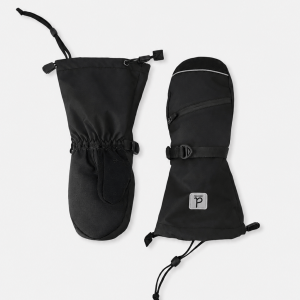 Teknik Winter Mittens Black