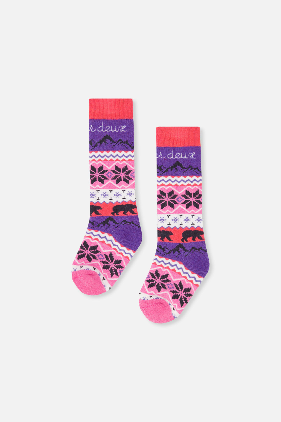 Baby Ski Socks Pink