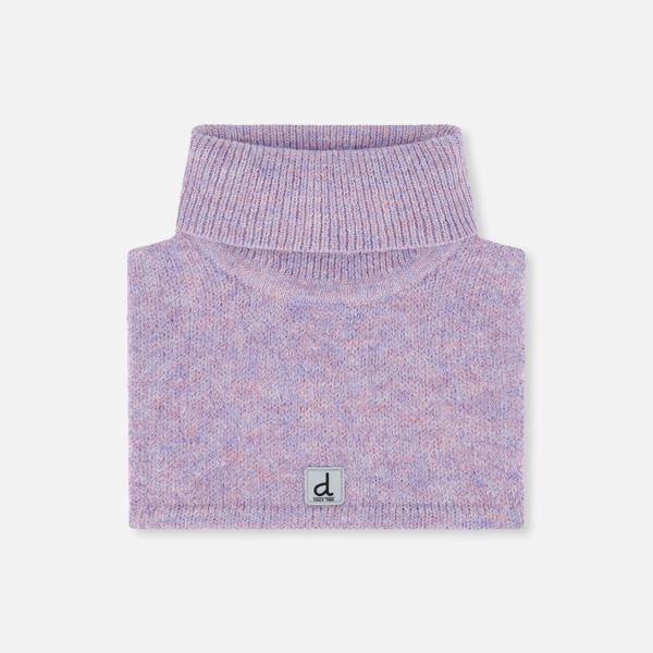 Knit Turtle Neckwarmer Lavender