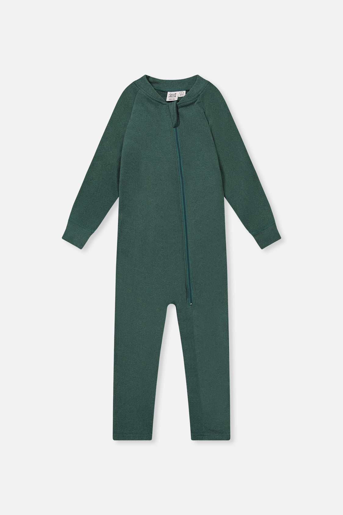 Baby One Piece Thermal Underwear Sage Green