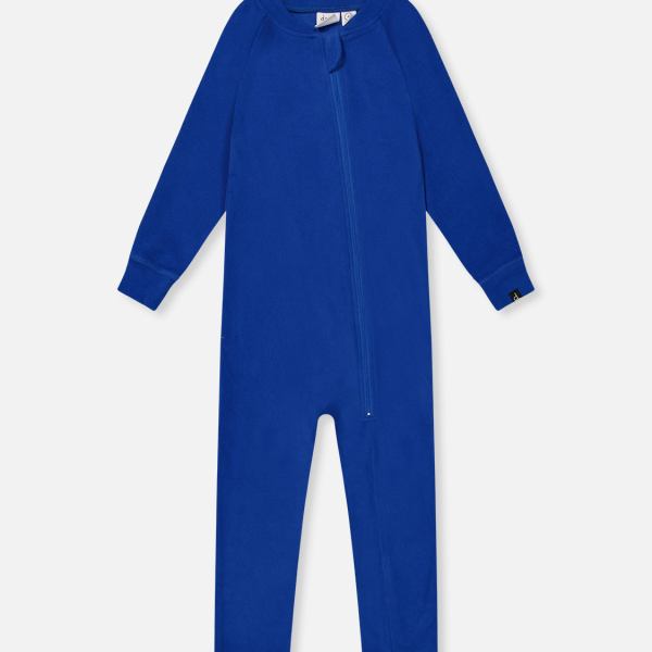 One Piece Thermal Underwear Royal Blue
