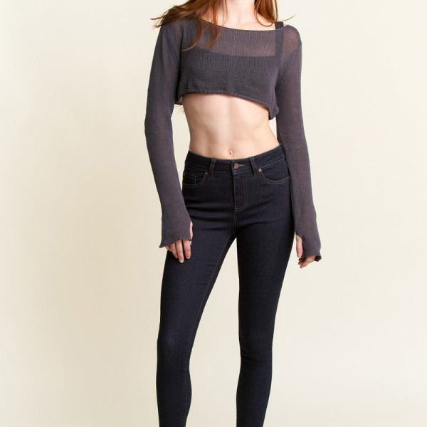 High Rise Classic Ankle Skinny Jeans