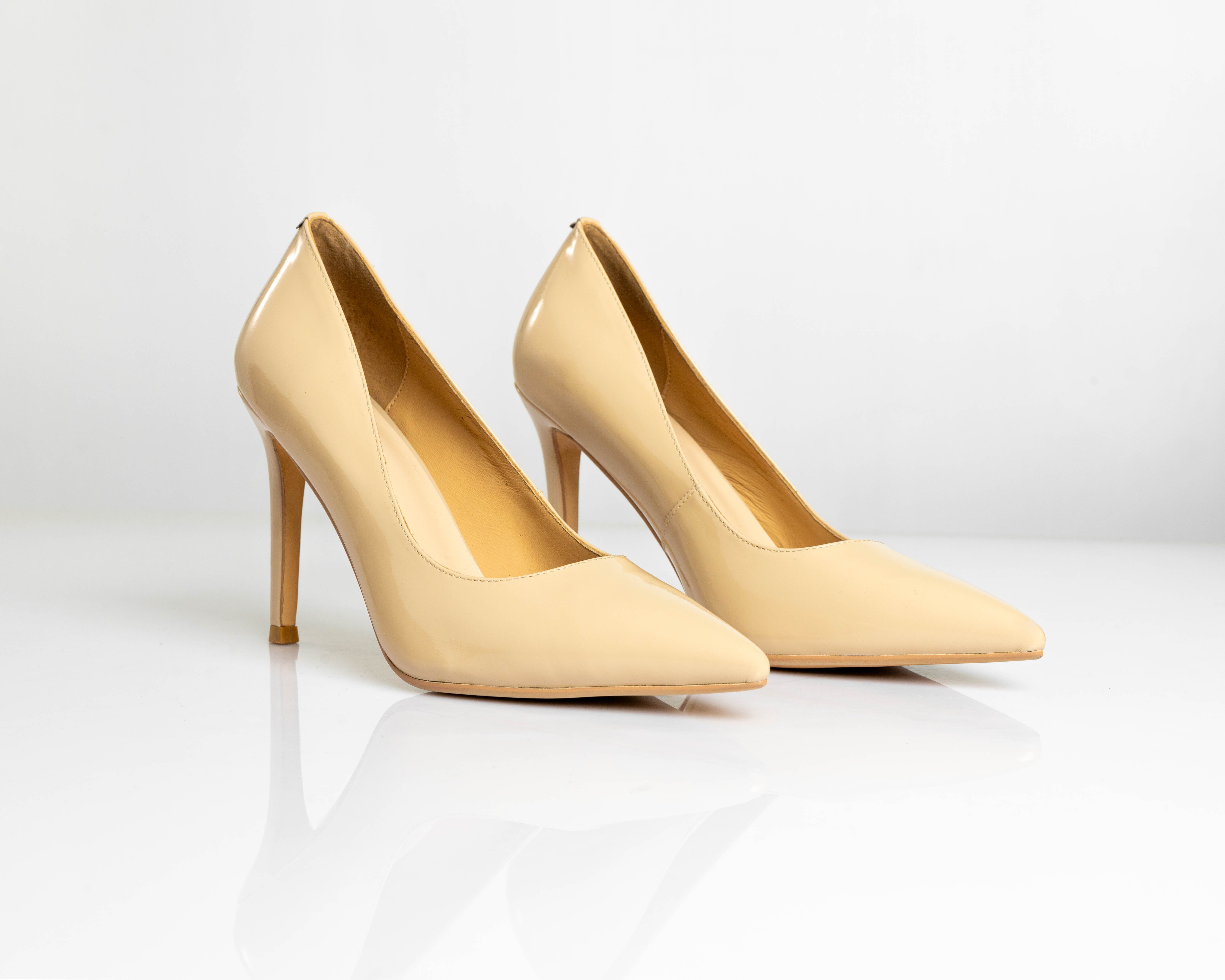 Capri - Beige High Heel Pumps