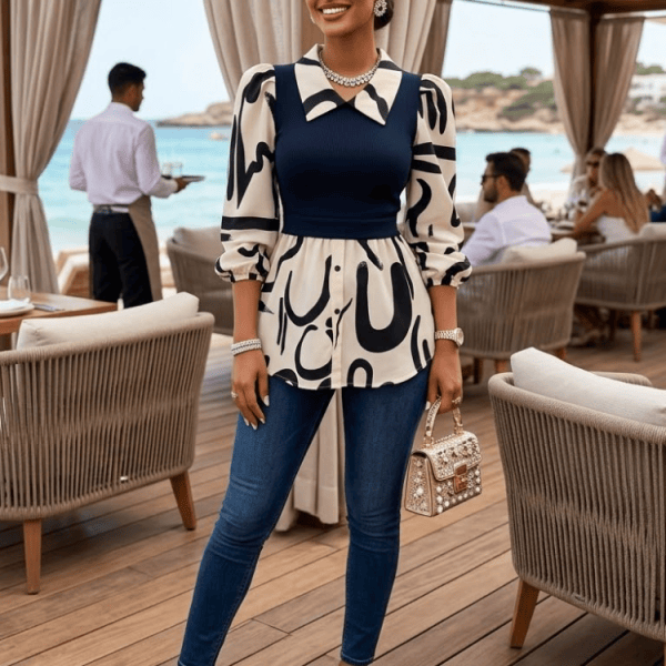 WOMEN'S BLOUSE CALA PADA New Collection BYMANYC ® New York
