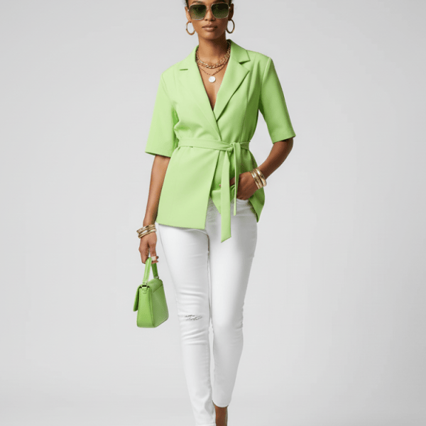 Blazer Tie-Waist, Chelsea | Women - BYMANYC ® New York