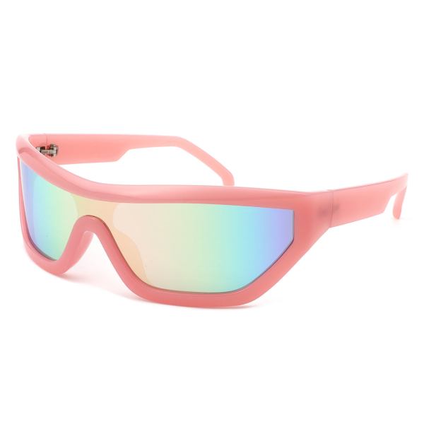 Tybalt - Square Wrap Around Geometric Fashion Sunglasses