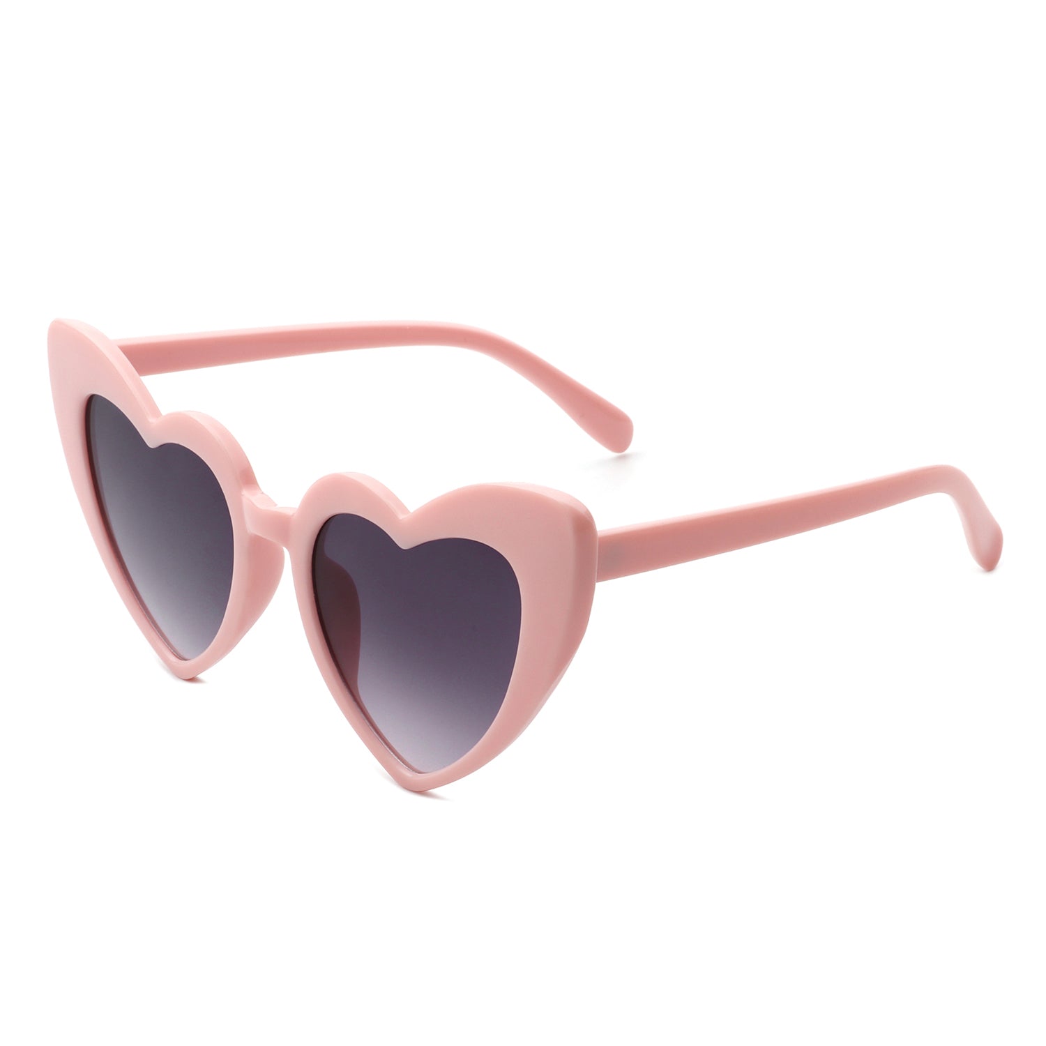 Raelin - Oversize Heart Shape High Pointed Fashion Sunglasses
