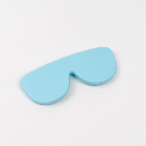 Flexible Silicone Glasses Case- Funda de Gafas de Silicona Flexible-Light Blue