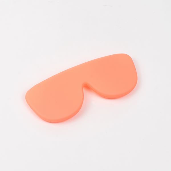 Flexible Silicone Glasses Case- Funda de Gafas de Silicona Flexible-Coral