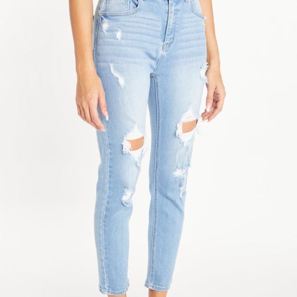 Super High Rise Mom Skinny Jeans