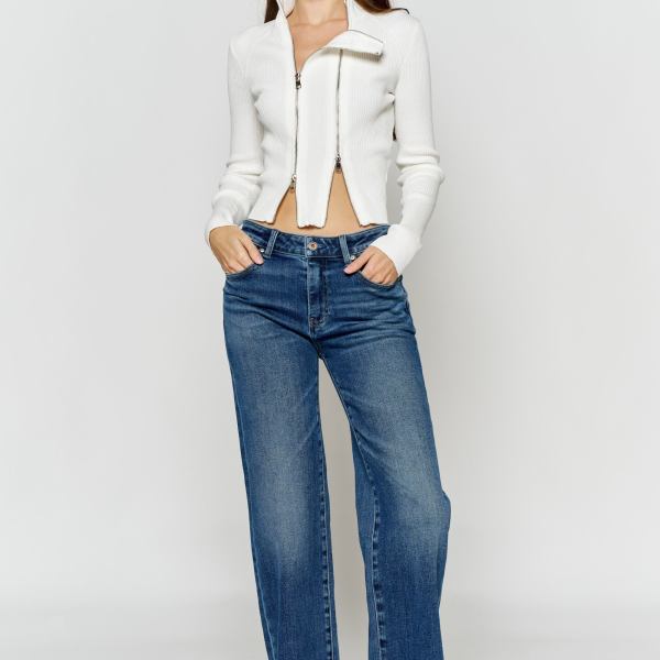 High Rise Wide Leg Jeans