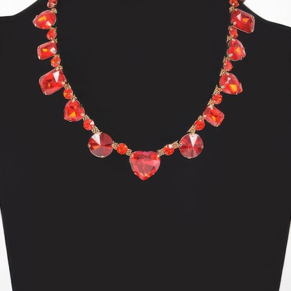 FIFTH AVENUE Stone Necklace and Earring Set: BYMANYC ® New York