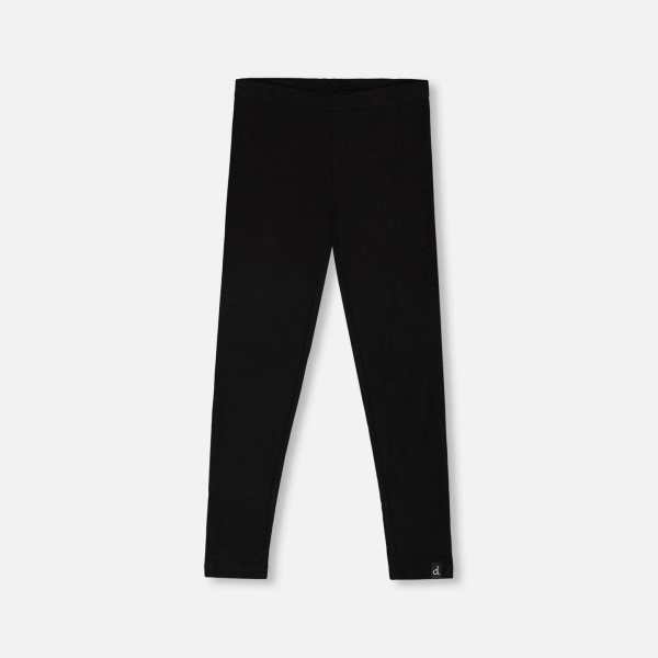 Super Soft Ribbed Leggings Black
