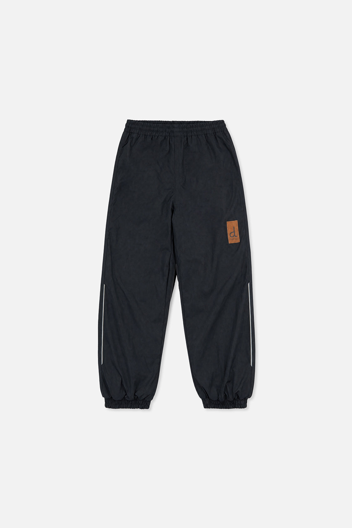 Lined Splash Pants Black Taffeta
