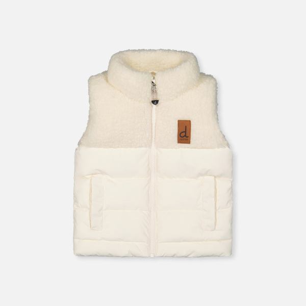 Sleeveless Mid-Season Vest Off-White