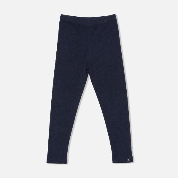 Rib Leggings Dark Blue