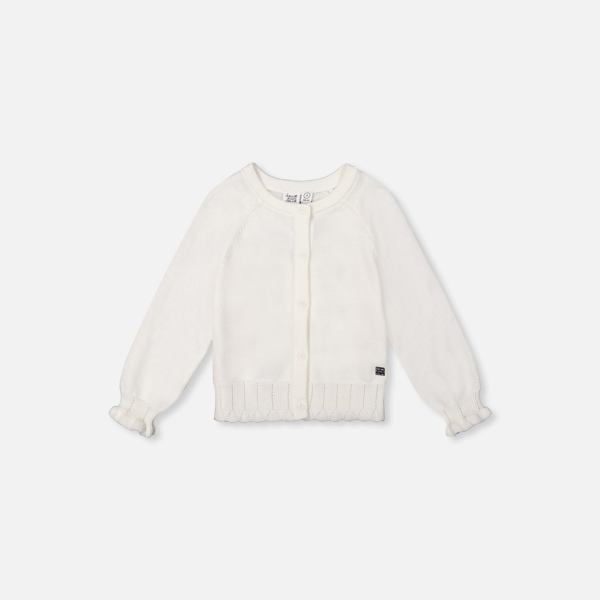 Baby Knit Cardigan Off-White