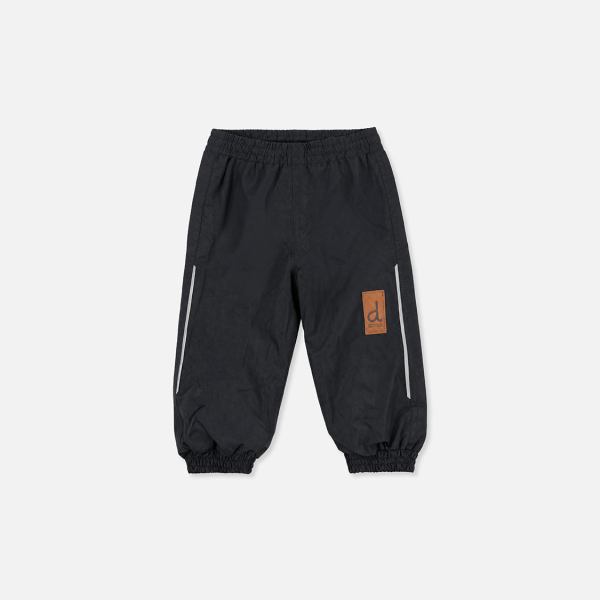 Lined Baby Splash Pants Black Fleece