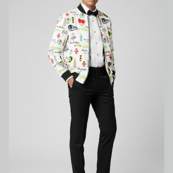 Limited Edition Jacket Manhattan Mosaic Sunset – BYMANYC ® New York