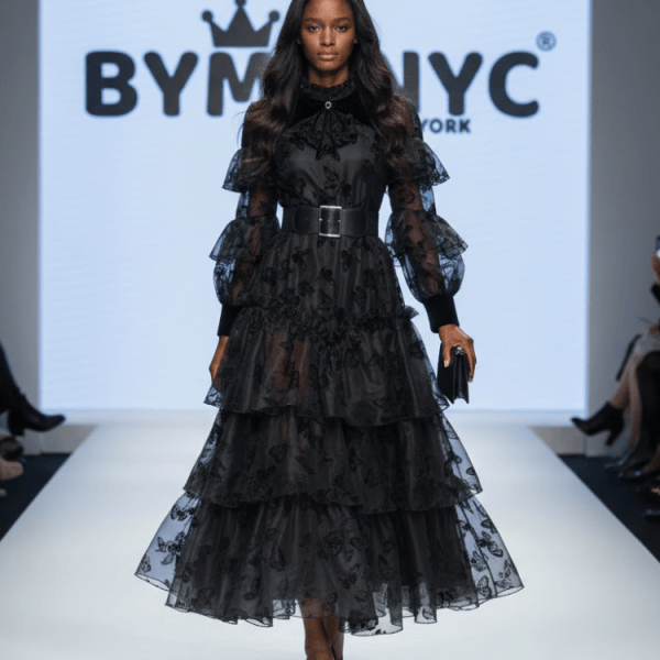Long Black Party Dress LITTLE ITALY: Prêt-à-Porter Line BYMANYC ® New York