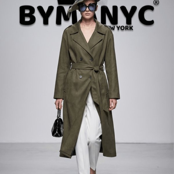 Women's Oversized Belted Trench Coat BYMANYC ® New York CONTEMPORARY VIBRANT MODERN FASHION - New Collection