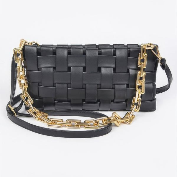 MALIBU Braided Chain Crossbody - New Collection Los Angeles - BYMANYC ® New York