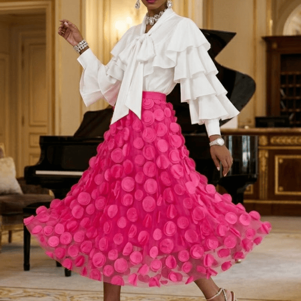 MAXI LONG SKIRT - New Collection PARIS LE MARAIS - LUXEMBOURG - BYMANYC ® New York