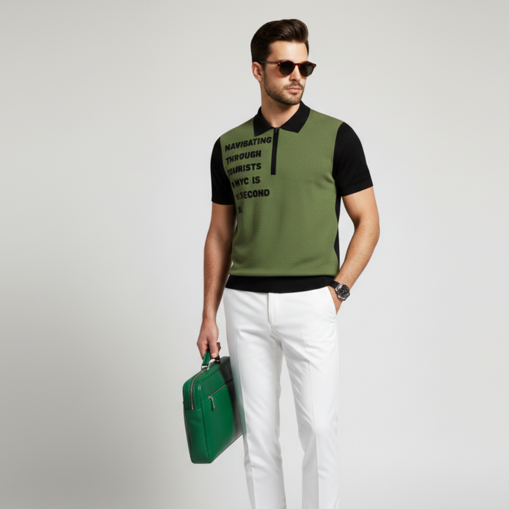 MIDTOWN Cashmere Polo BYMANYC ยฎ New York