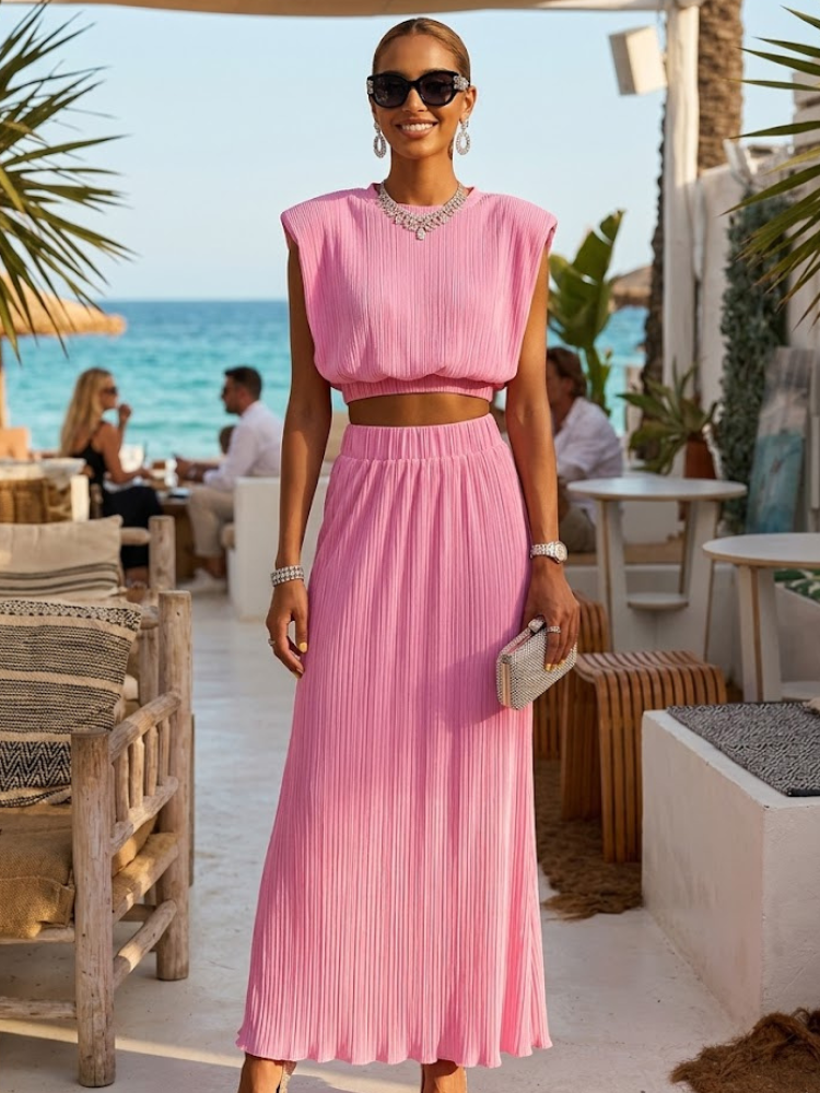 Matching Set Women's CALA BASSA New Collection - Summer in IBIZA - BYMANYC ยฎ New York