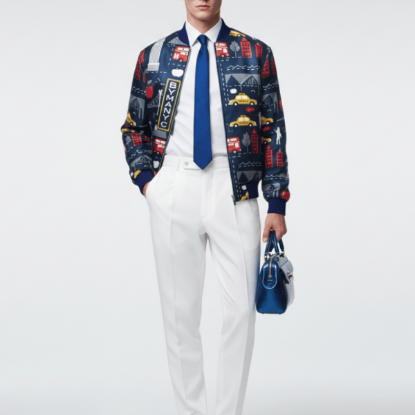 Men's HARLEM Bomber Jacket BYMANYC ® New York