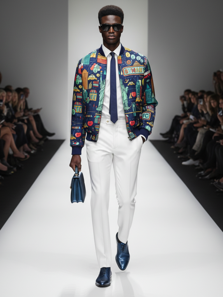 Men's MIDTOWN Bomber Jacket BYMANYC ยฎ New York