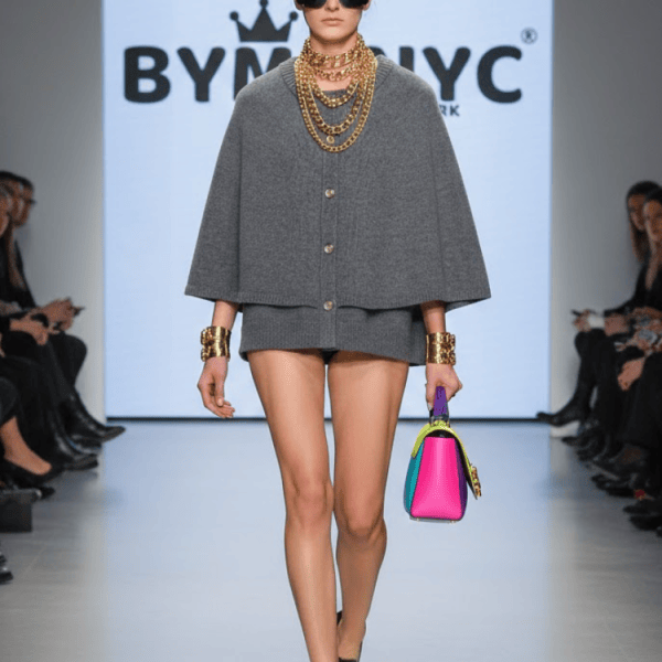 Modular Knit Cape-Jacket • MADISON New Collection BYMANYC ® New York