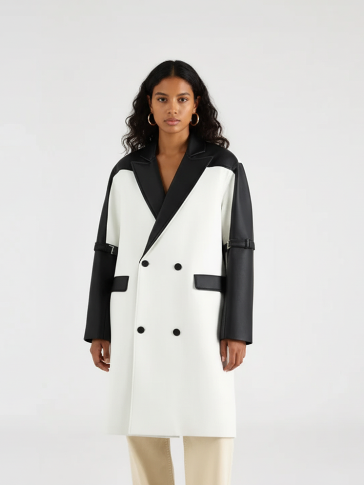 PU Leather Trench, Hudson Yards | Women - BYMANYC ยฎ New York