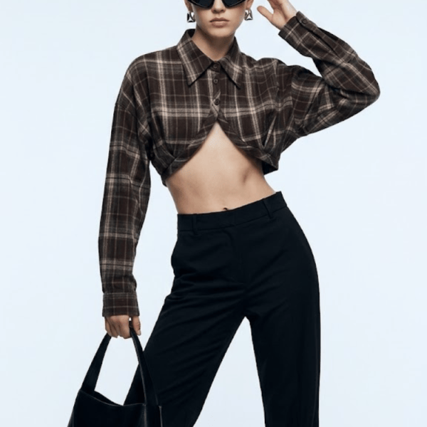 Crop Top Shirt Woman BYMANYC ® New York BOWERY GRUNGE - New Collection