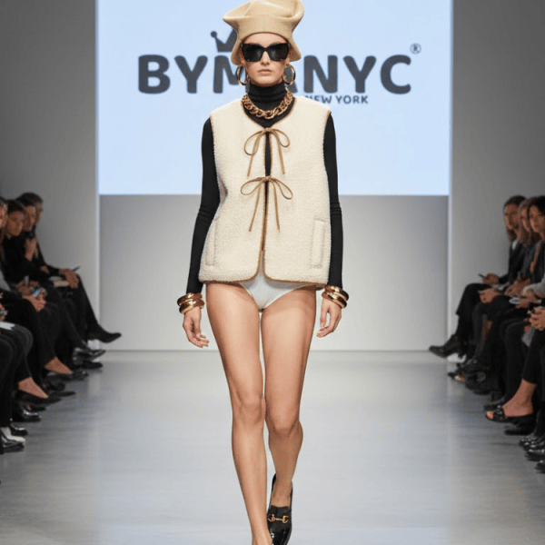 Plush Shearling-Style Eco-Vest • TRIBECA New Collection BYMANYC ® New York
