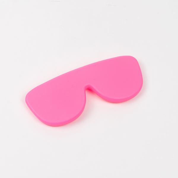 Flexible Silicone Glasses Case- Funda de Gafas de Silicona Flexible-Bubble Gum Pink