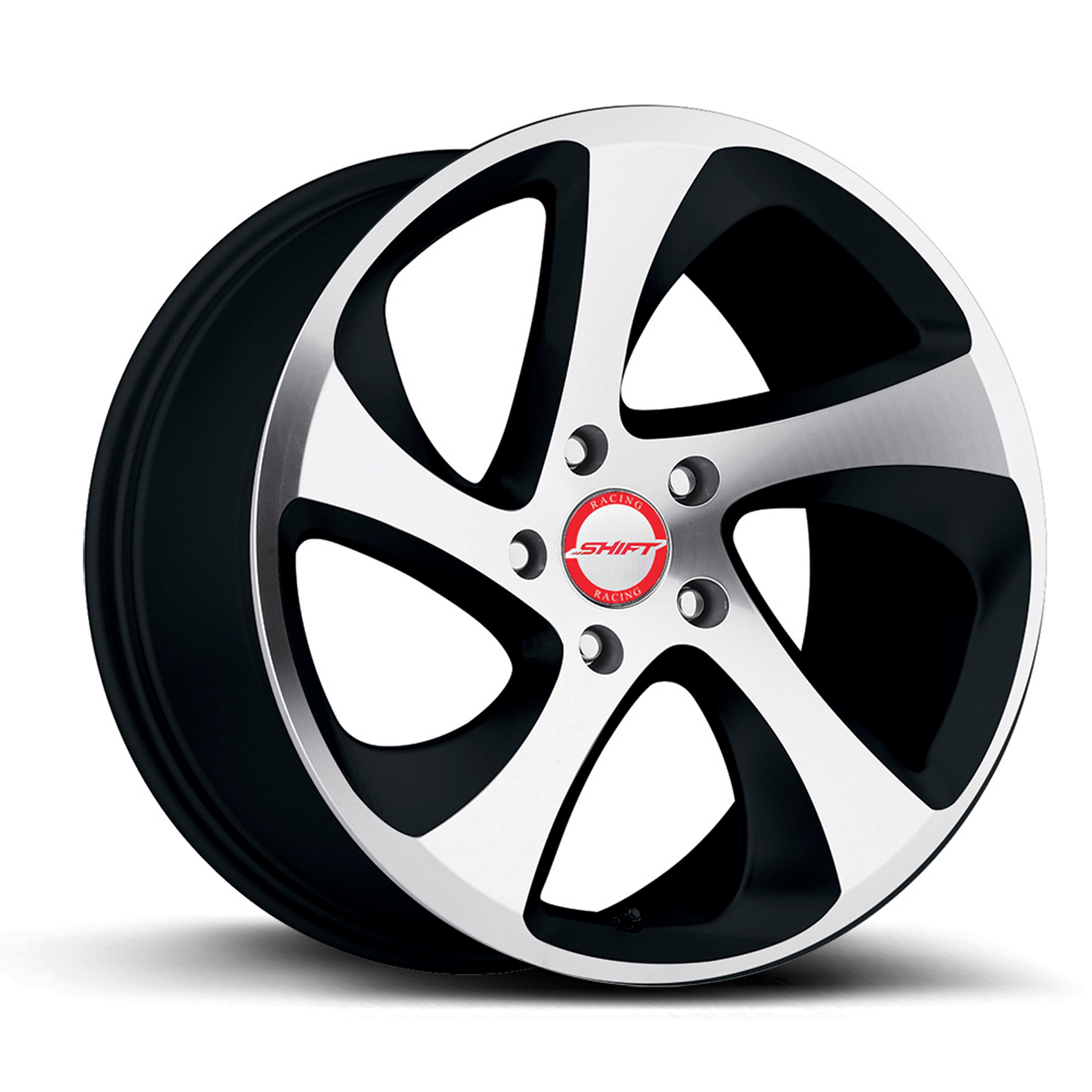 Strut Gloss Black Machined