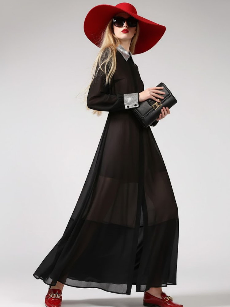 Silver Eclipse Maxi โข SOHO New Collection BYMANYC ยฎ New York