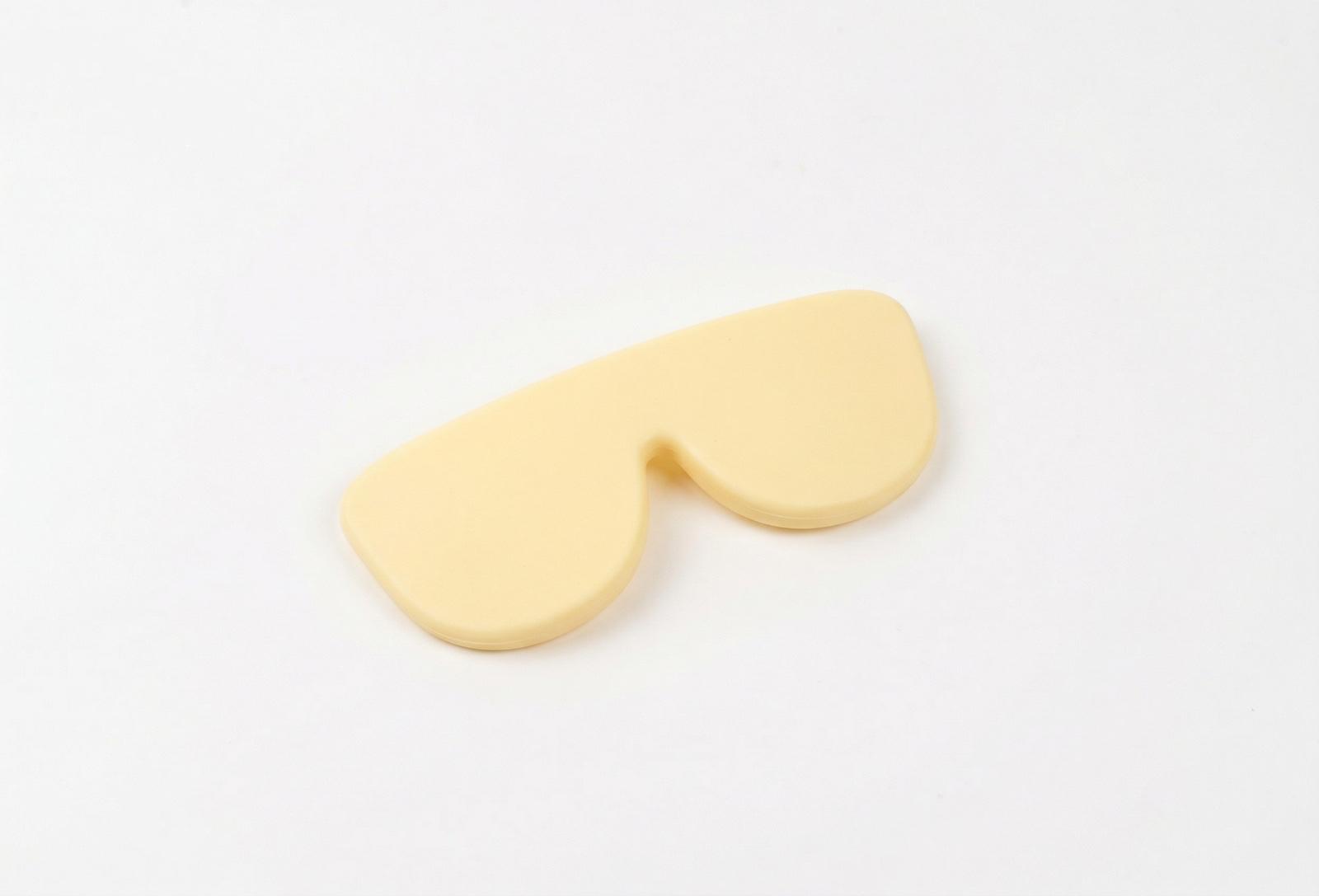 Flexible Silicone Glasses Case- Funda de Gafas de Silicona Flexible - Vainilla