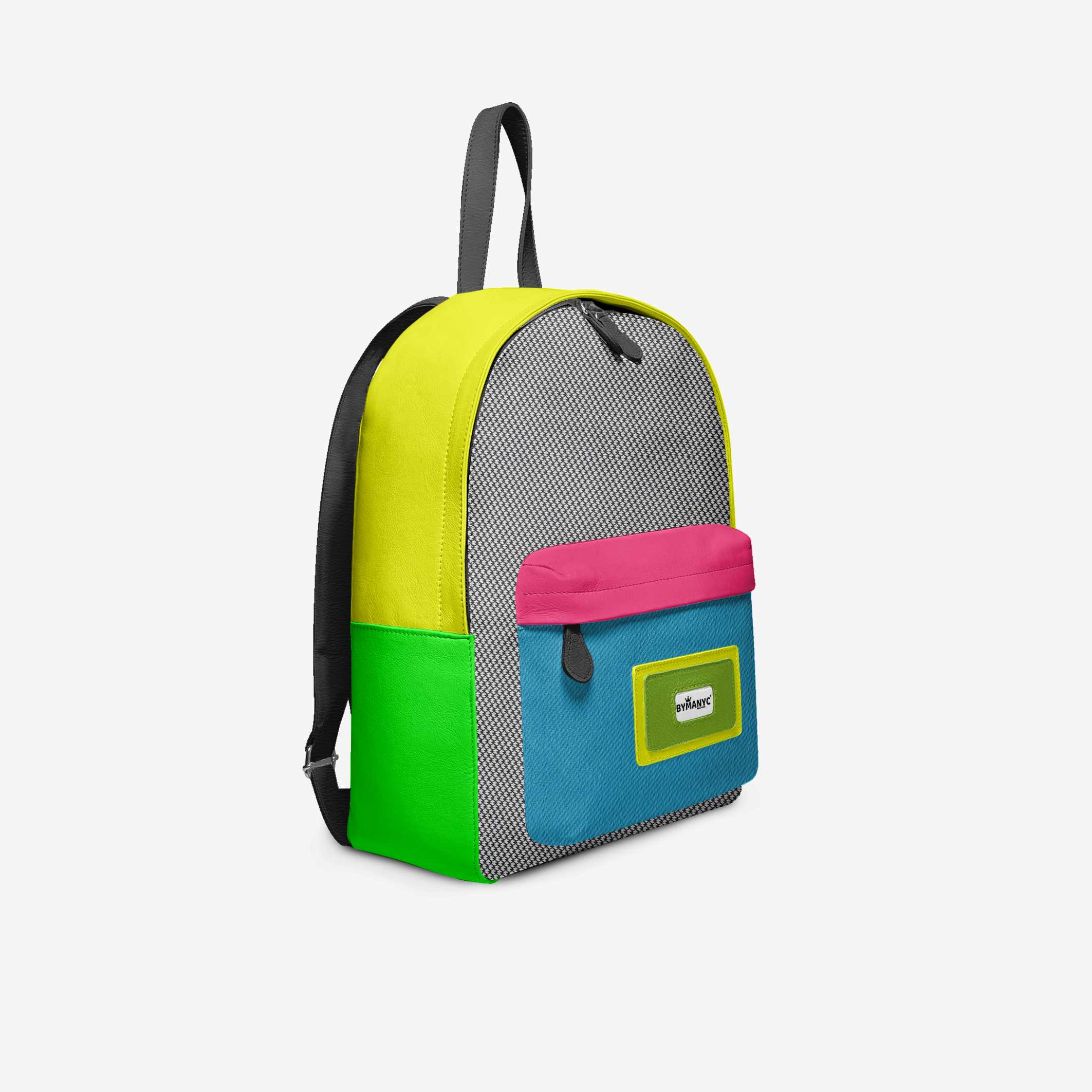 Vegan Backpack Brooklyn Pop by BYMANYC ยฎ New York - Handmade Italy