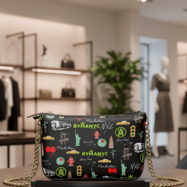 Vegan Bag NOIR COUTURE – BYMANYC ® New York Luxury Eco Design