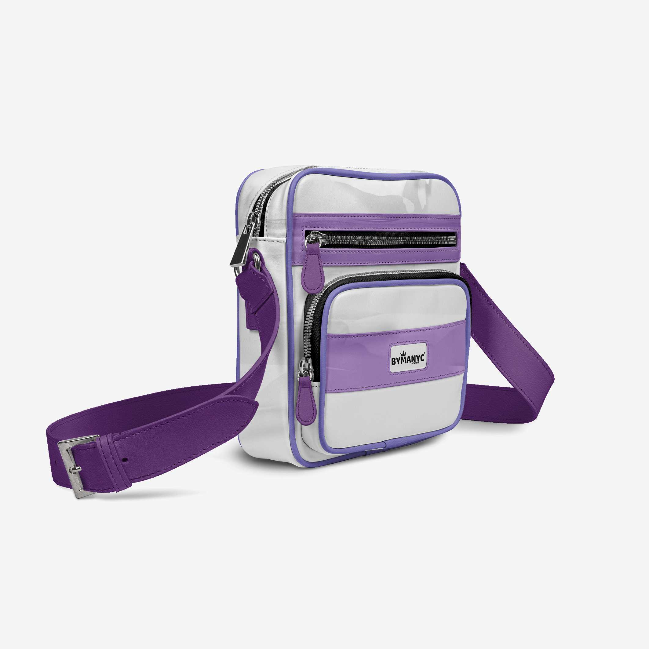 Vegan Cross-Body Shoulderbag | BYMANYC ยฎ New York Modern Designer Piece