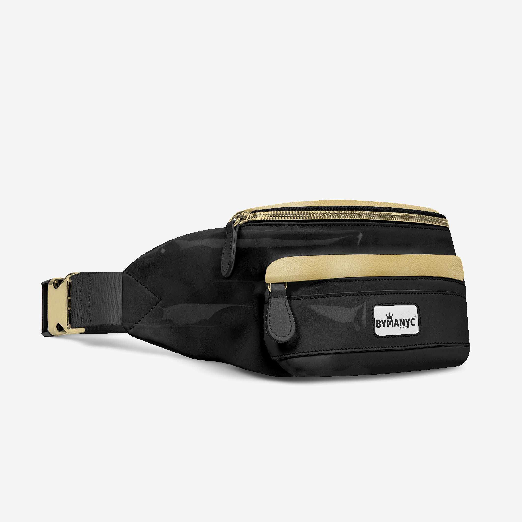 Vegan Designer Luxe Multi-Pocket Belt Bag | BYMANYC ยฎ New York