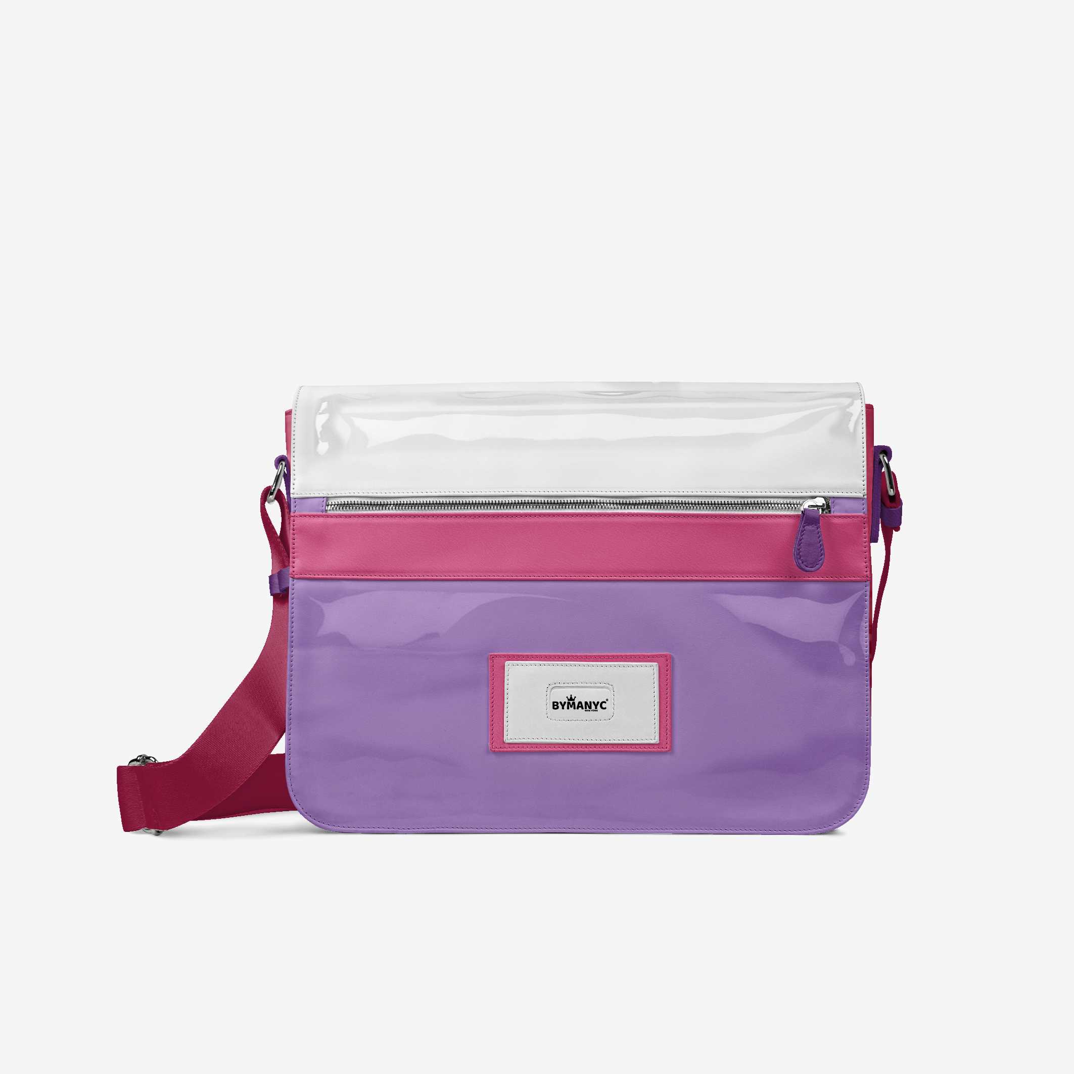 Vegan Designer Messenger Bag 16โ | BYMANYC ยฎ New York Luxury Milan Mood