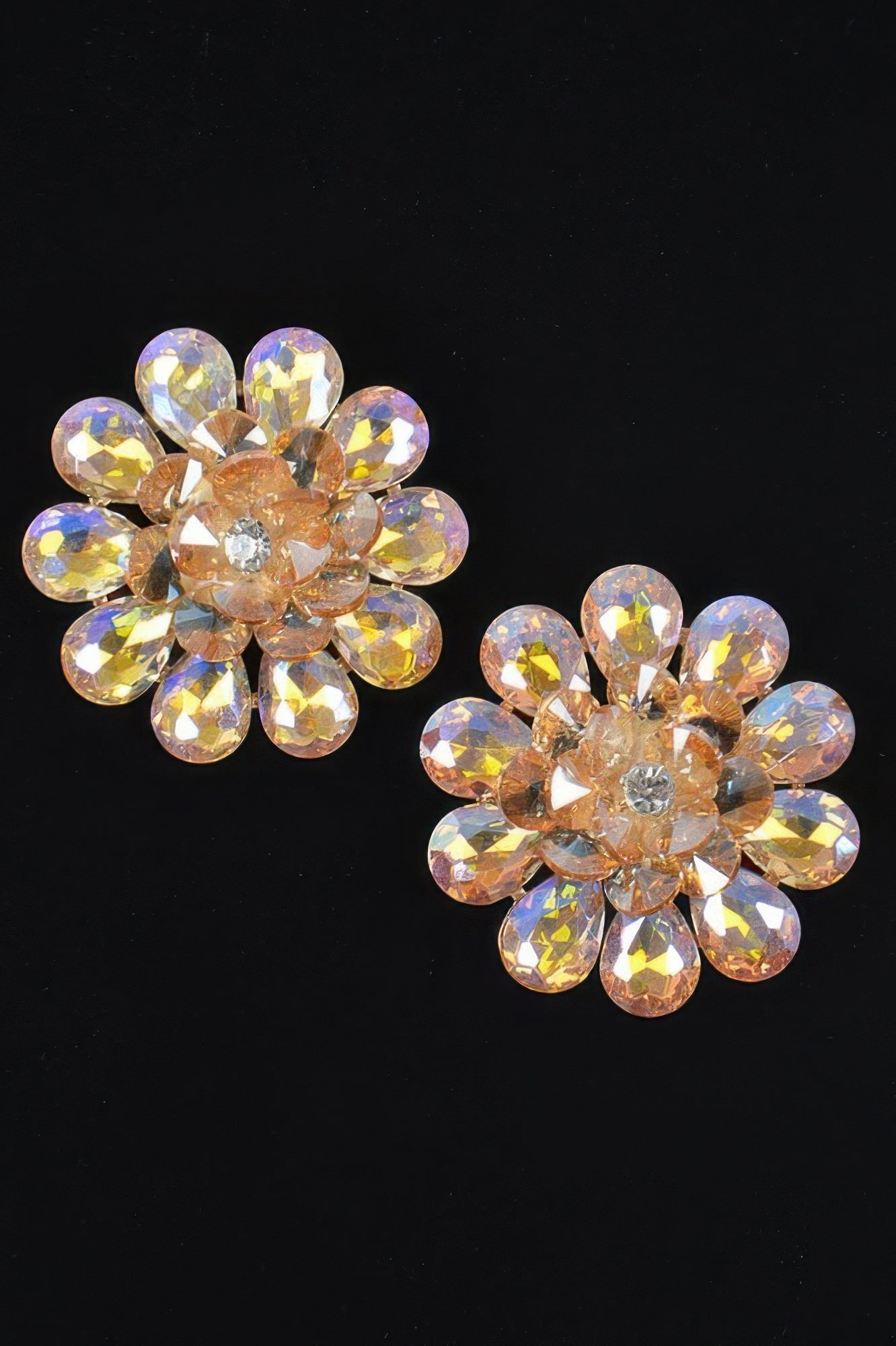 Women's Rhinestone Studded Earrings BYMANYC ยฎ New York CONTEMPORARY VIBRANT MODERN JEWELRY - New Collection
