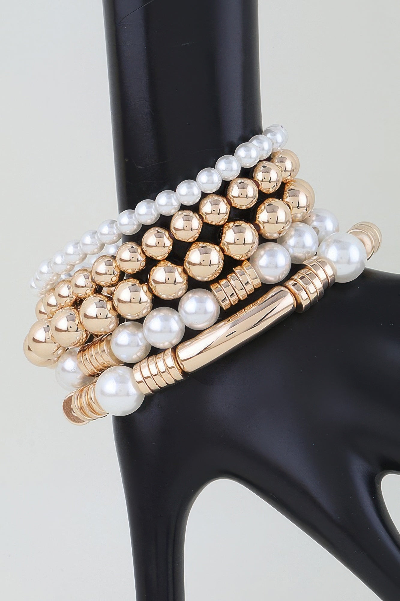 Women's Multi Crystal Beaded Bracelet BYMANYC ยฎ New York CONTEMPORARY VIBRANT MODERN JEWELRY - New Collection