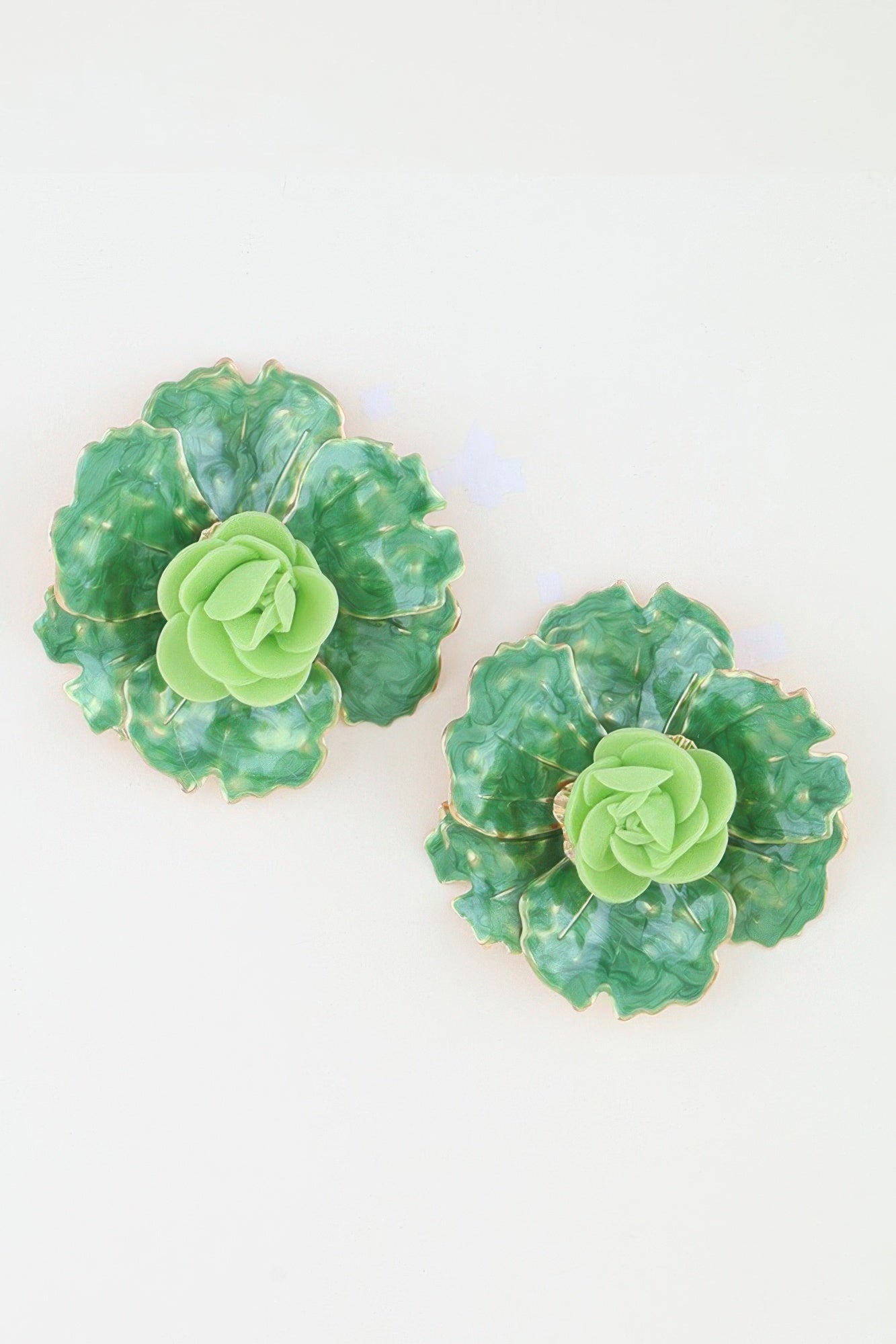 Women's Earrings Studs Botanical BYMANYC ยฎ New York HAMPTONS WATERCOLOR - New Collection